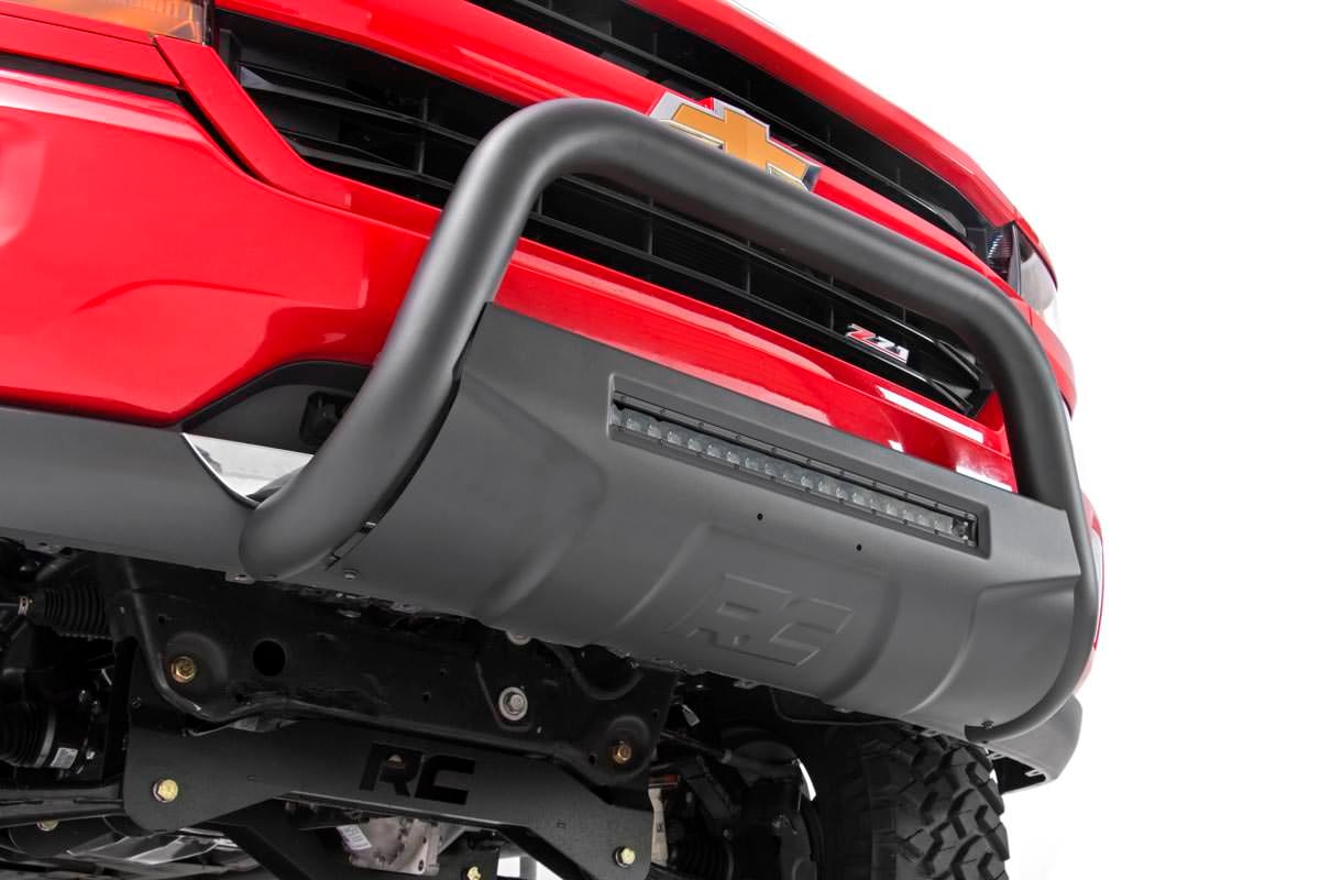 Chevrolet Tahoe LED Bull Bar - Rough Country - Black - '07-'20